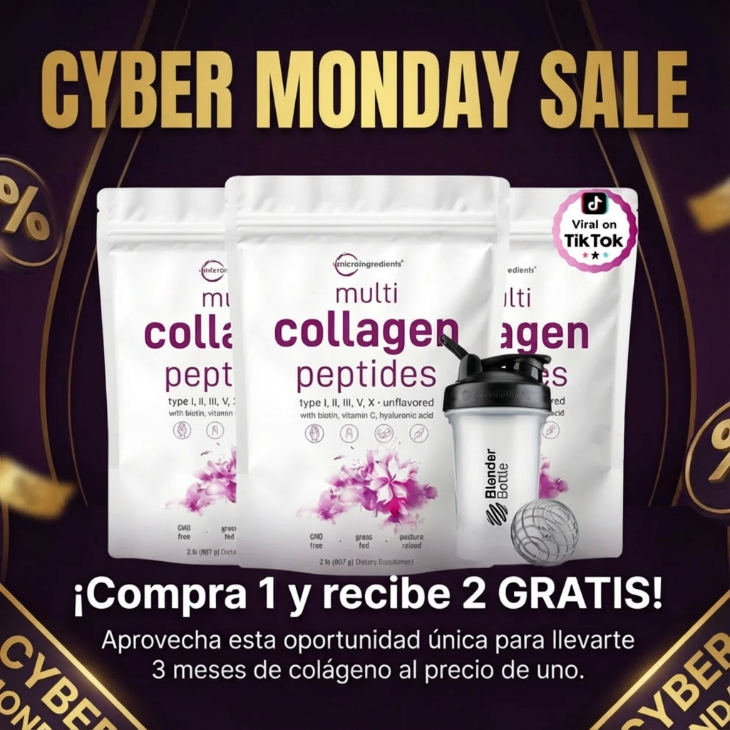 Micro Ingredients Polvo de Péptidos de Colágeno Multitipo